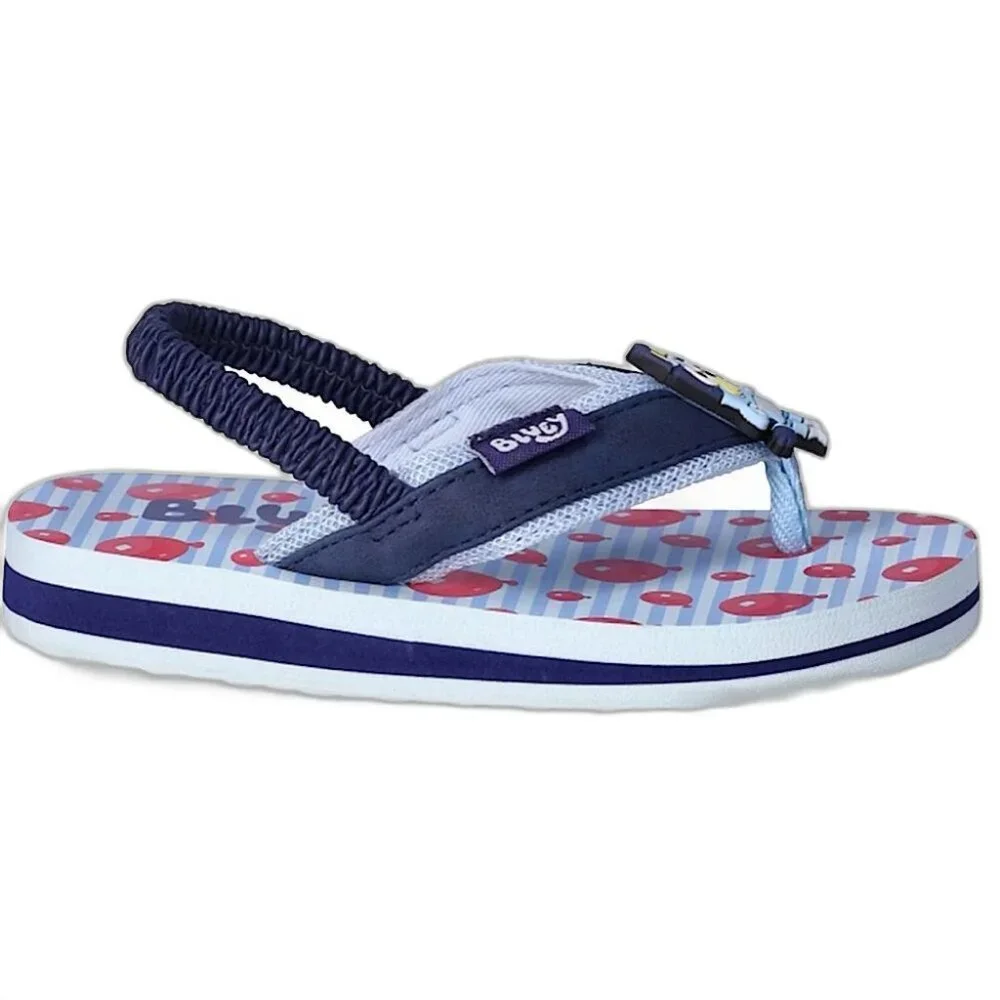 BLUEY BINGO BABY BOY Sandals With Heel Strap SIZE 5-6 NEW
